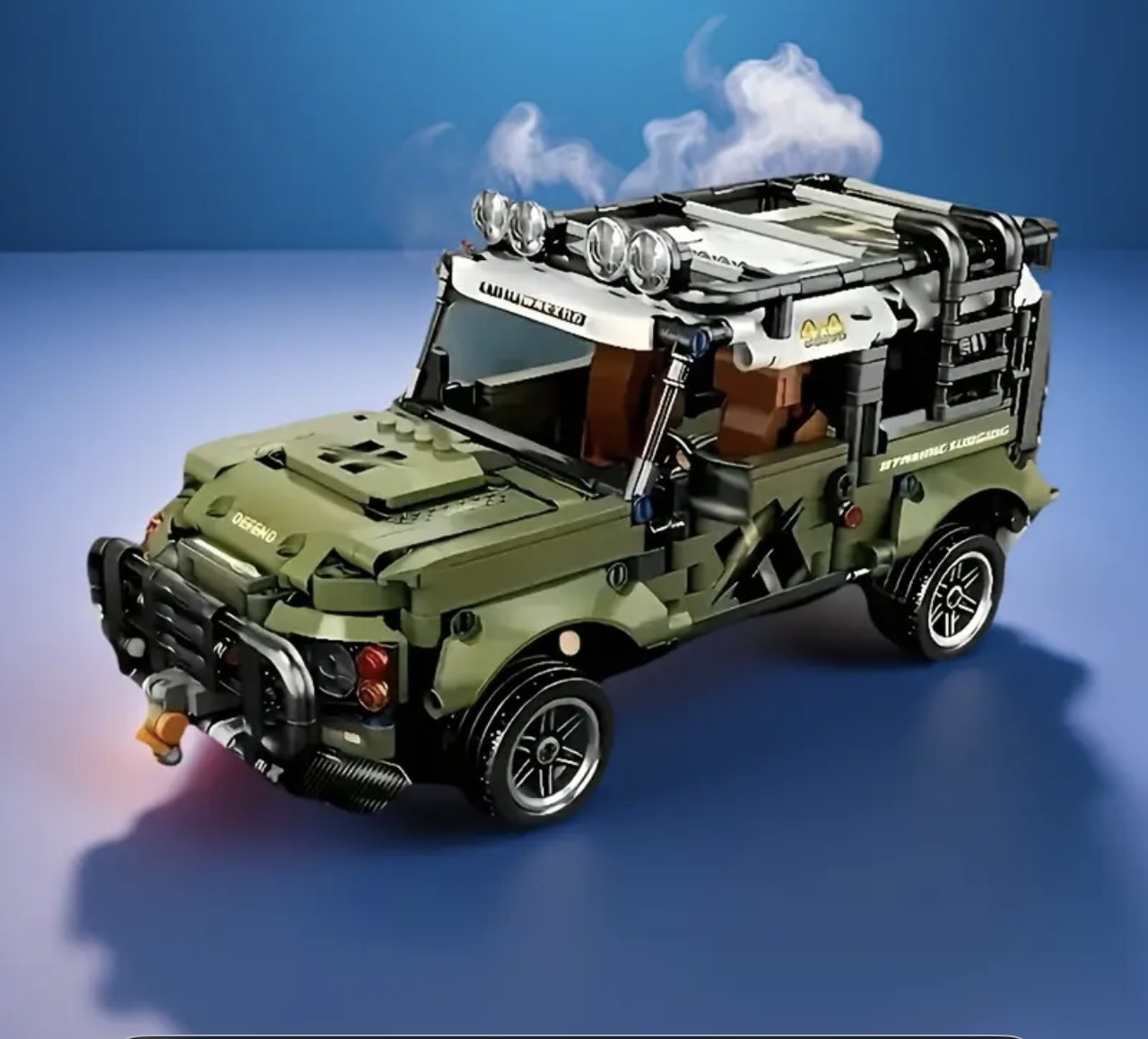 Конструктор Модель позашляховика,зелений, фото 1