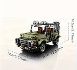 Конструктор Модель позашляховика,зелений, фото 6