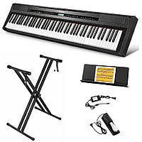 Цифрове піаніно Donner DEP-20 (стійка, педаль, пюпітр, блок живлення)