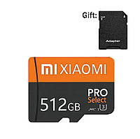 Карта памяти 512GB Xiaomi PRO Select + адаптер в подарок!