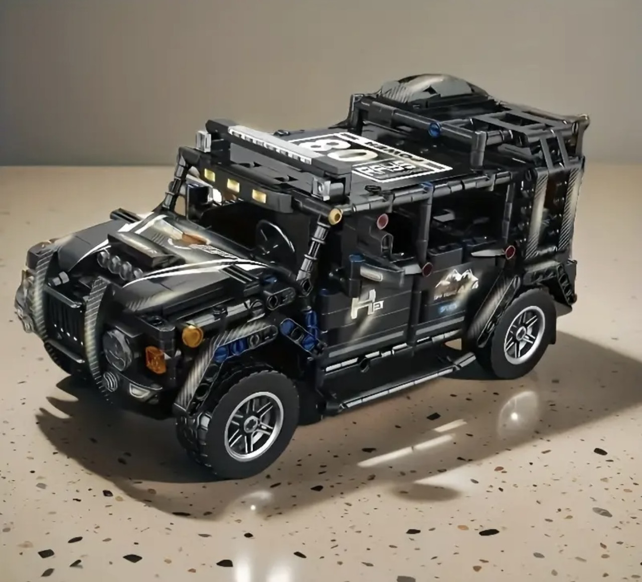 Конструктор Модель позашляховика,чорний, фото 1