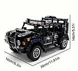 Конструктор Модель позашляховика,чорний, фото 2