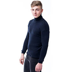 Водолазка з начосом темно-синя для хлопчика Юніор тм "ОК" Розмір: 40-46 (33082-2)