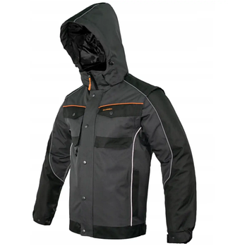 Куртка-жилетка з капюшоном Польща, куртка рабоча зимова