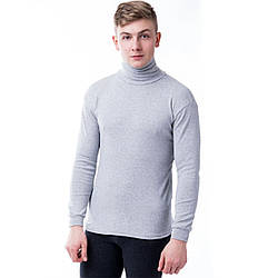 Водолазка з начосом світло-сірого кольору для хлопчика Юніор тм "ОК" Розмір: 44-46 (33083-7)