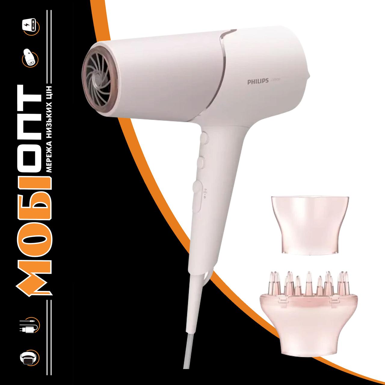 Фен Philips 5000 Series BHD530/00 Pink UA