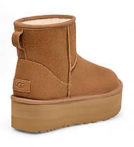 Черевики UGG Classic Mini Platform Boot Chestnut - 1134991-CHE, фото 4