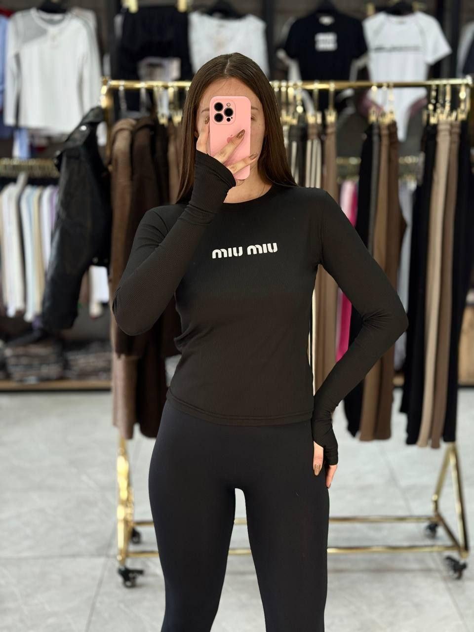 Лонгслів для милих дам "Рубчик", фото 1