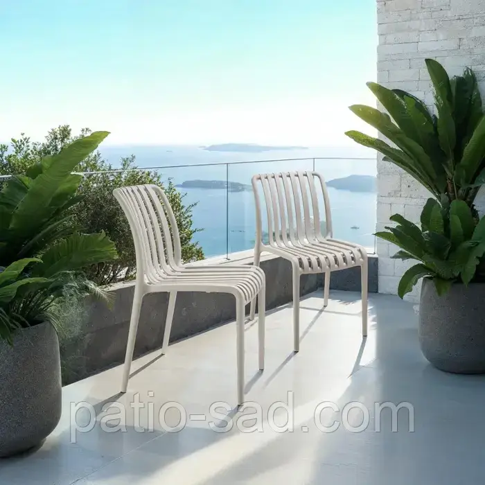 Комплект крісел для двох персон Alcudia, сіро-коричневий колір, 2 шт., фото 1