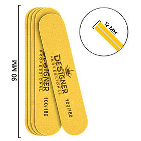 Баф полірувальний овальний 90мм*12мм, Дизайнер 100/180