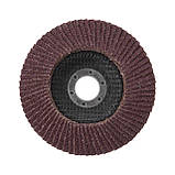 Диск шліфувальний пелюстковий 125*22 мм, зерно K36 INTERTOOL BT-0203, фото 2