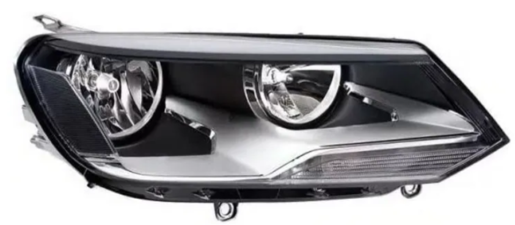Фара права Volkswagen Touareg 10-14 Depo H7/H15/WY21W/W5W, -лампа, кор., фото 1