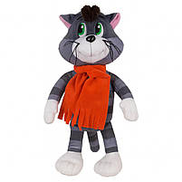 М'яка іграшка Кіт Матроскін 35 см з дротяним каркасом — плюшевий кіт з Простоквашино 00067-1, фото 9