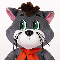 М'яка іграшка Кіт Матроскін 35 см з дротяним каркасом — плюшевий кіт з Простоквашино 00067-1, фото 4
