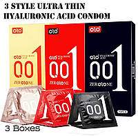 Набор ультратонких презервативы OLO ZERO ONE 30 шт