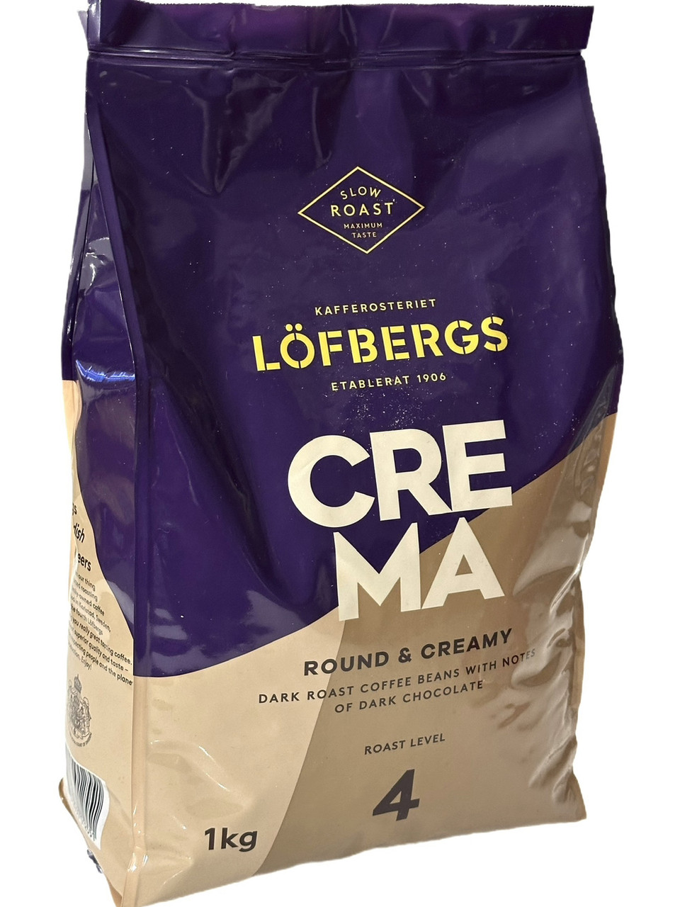 Кава в зернах Lofbergs Crema 1кг