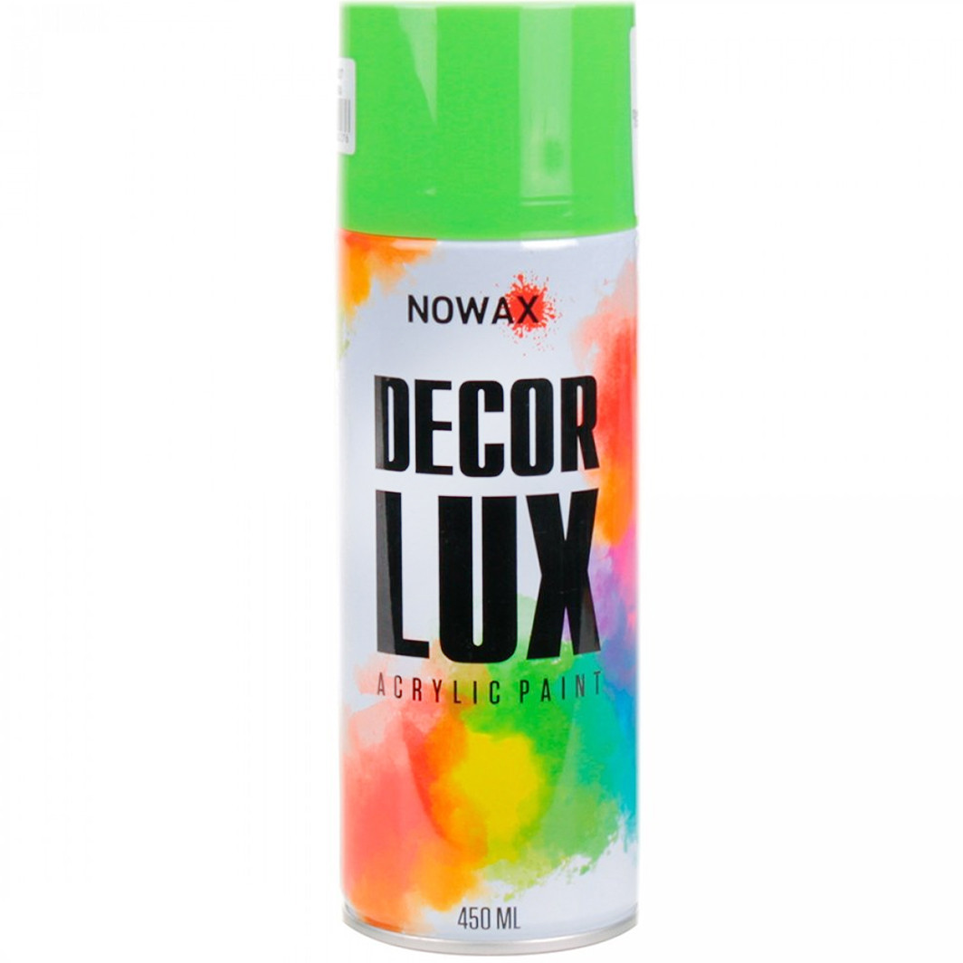 Nowax Decor Lux 6018 світло-зелений, 450 мл (NX48027) фарба, фото 1