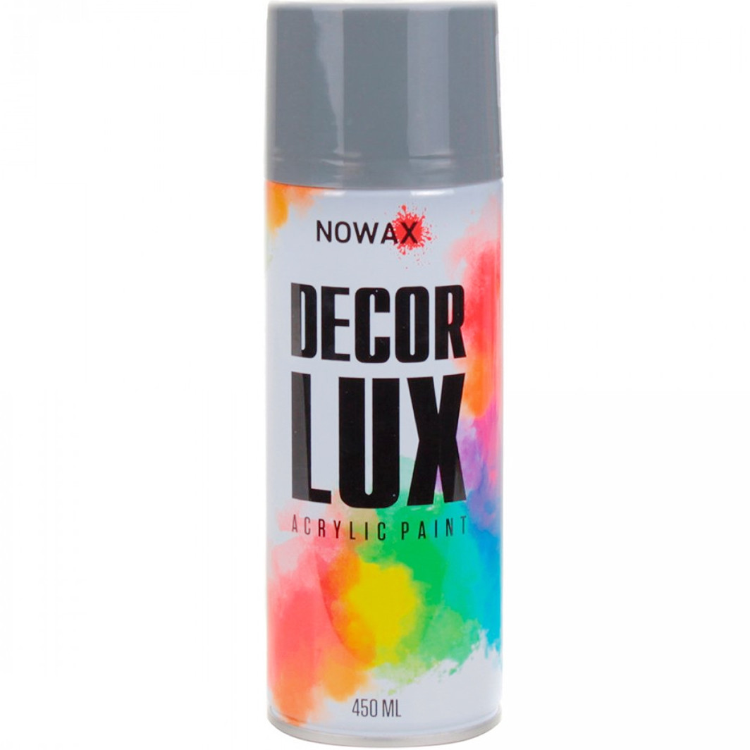 Nowax Decor Lux 7000 сірий, 450 мл (NX48018) фарба, фото 1