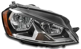 Фара права Volkswagen Golf 7 13-17 Fps H7/H15/PWY24W/W5W, -лампа, кор., USA TYPE