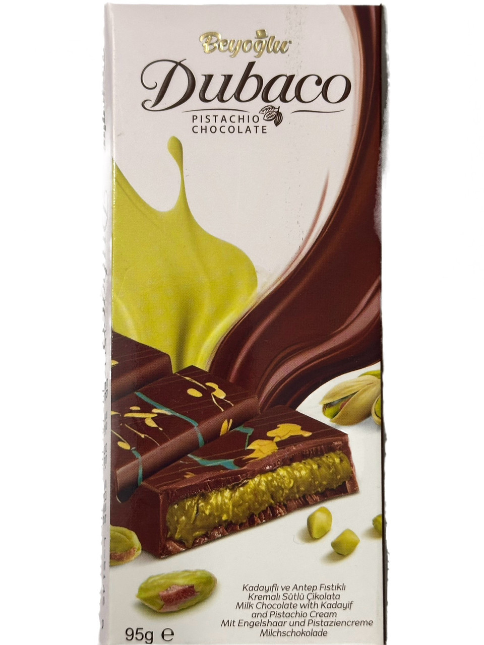 Дубайський елітний шоколад Dubaco Beyoglu 95 г