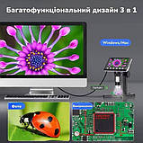 Цифровий мікроскоп RIEVBCAU DM7-B1 4.3" | збільшення до 1600x, фото 4