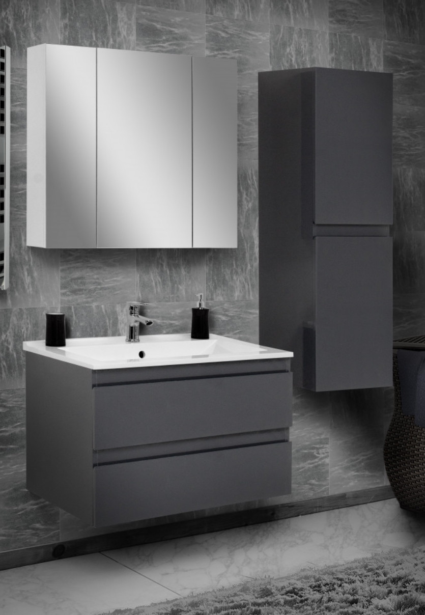 Пенал підвісний, колір антрацит