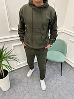 Чоловічий теплий костюм з двостороннього флісу. Чорний/хакі/сірий/графіт. 46-48; 50-52; 54-56.