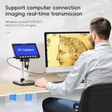 Цифровий мікроскоп INSKAM 330 7" | збільшення до 1200x, фото 3