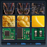 Цифровий мікроскоп INSKAM 330 7" | збільшення до 1200x, фото 7