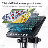 Цифровий мікроскоп INSKAM 330 7" | збільшення до 1200x, фото 6