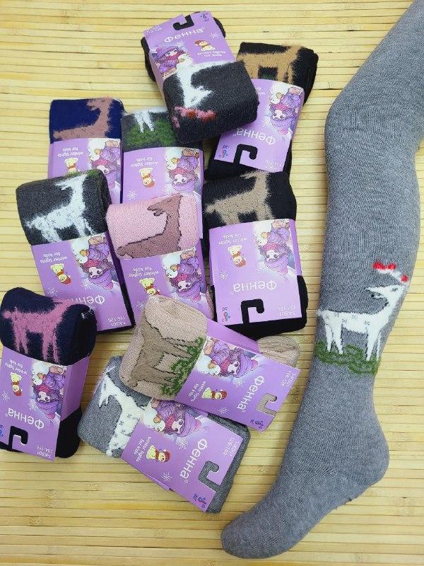 Колготки "Фенна" для дівчаток р.92/164; Гурт, фото 1