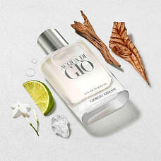 Туалетна вода чоловіча Giorgio Armani Acqua di Gio Pour Homme Refillable Духи 100мл, фото 4