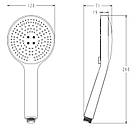 Лійка для душу ручна Чехія KP-0406-01, фото 3