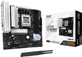 Материнська плата ASRock A620AM PRO RS Socket AM5