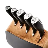 Набір із 5 кухонних ножів і підставки Gerlach LOFT (5901035487925), фото 4