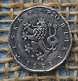 2 крони 1993 року. Чехiя, фото 2