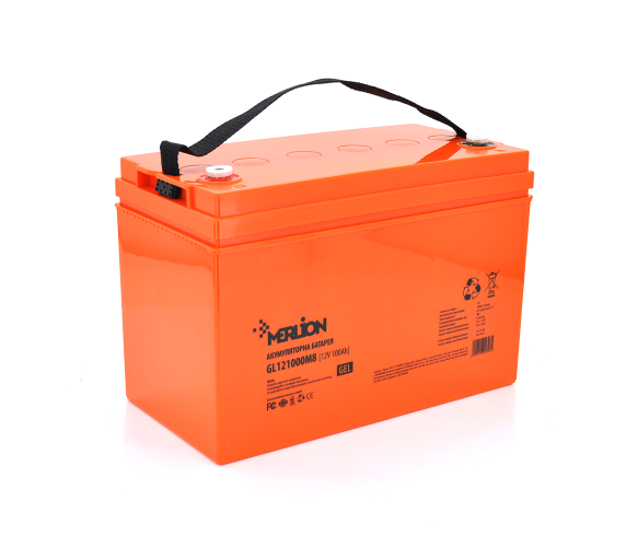 Акумуляторна батарея GEL Merlion GL121000M8 12 V 100 Ah