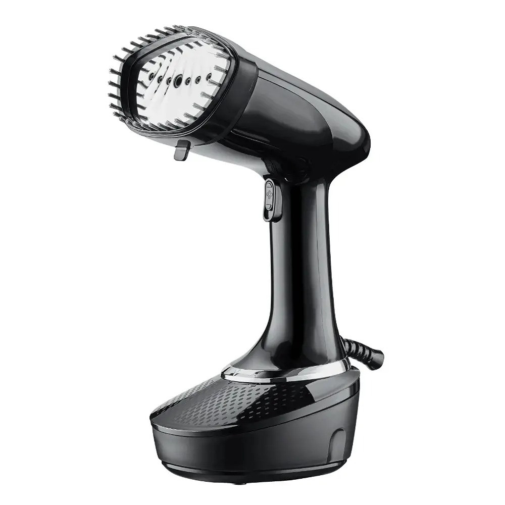 Ручний відпарювач для одягу 300 мл, 1500 Вт, HM-9048, Чорний/вертикальний відпарювач/Парова праска, фото 1