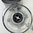 Стаціонарний блендер із кавомолкою 2в1 Hoffmans HM-2078 1200 Вт потужний кухонний блендер подрібнювач продуктів, фото 4