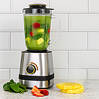 Стаціонарний блендер із кавомолкою 2в1 Hoffmans HM-2078 1200 Вт потужний кухонний блендер подрібнювач продуктів, фото 5