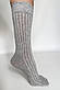 Шкарпетки табі жіночі високі Міу Apmi 37-40 світло-сірий, фото 3