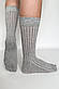 Шкарпетки табі жіночі високі Міу Apmi 37-40 світло-сірий, фото 2