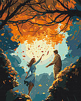 Картина за номерами 40х50 см. Осіння миттєвість Brushme BS53893