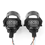 Комплект Бі LED лінз 2 дюйми з вентилятором Osram K7 PRO Bi Led лінзи 5000 К 15000 Lm 160 W 12 V, фото 6