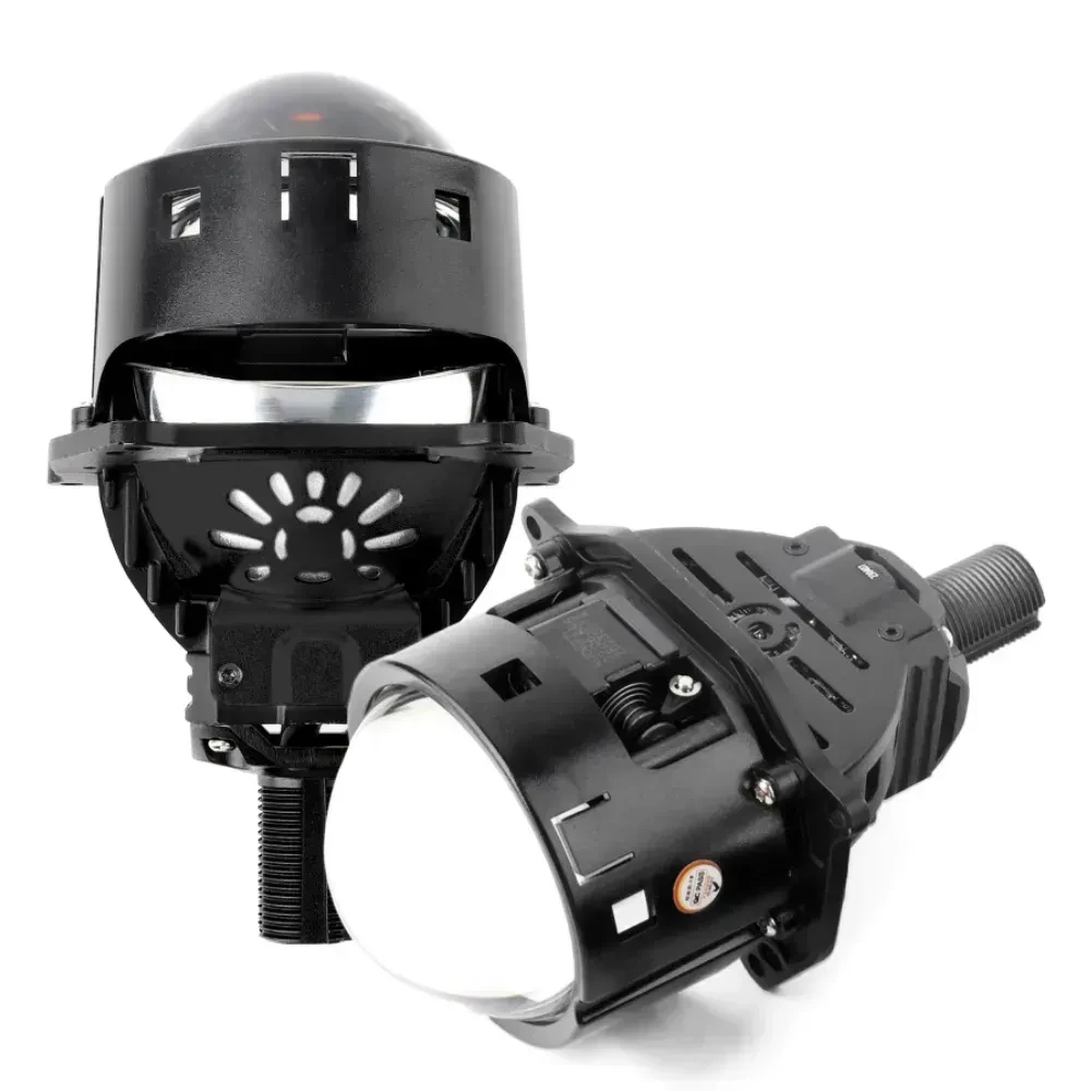 Комплект Бі LED лінз 2 дюйми з вентилятором Osram K7 PRO Bi Led лінзи 5000 К 15000 Lm 160 W 12 V, фото 1