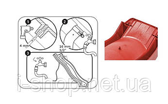 Гірка спуск Yulvo для дитячого майданчика 2,2 м. KBT Жовта, фото 4