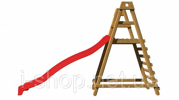 Дитячий дерев'яний майданчик PlayBaby з гіркою 3 метри, фото 2