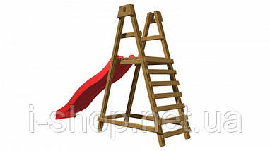 Дитячий дерев'яний майданчик PlayBaby з гіркою 3 метри, фото 4
