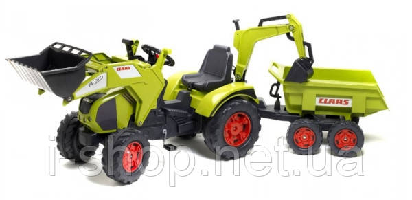 Трактор Педальний з Причепом і двома ковшами Falk 1010W