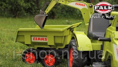 Трактор Педальний з Причепом і двома ковшами Falk 1010W, фото 3